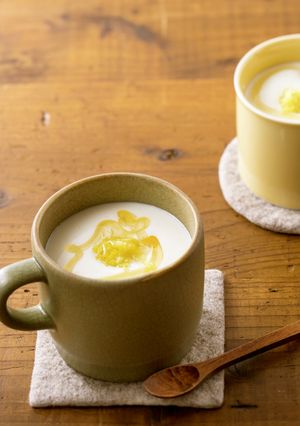 温しょうがヨーグルトドリンク-レシピのメイン写真