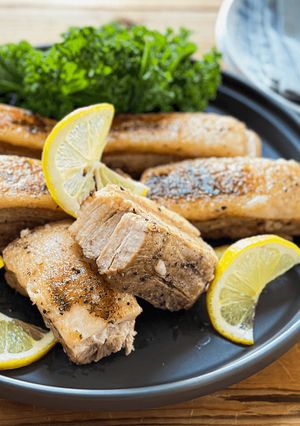 77℃ 豚ばら レモンペッパー風味-レシピのメイン写真