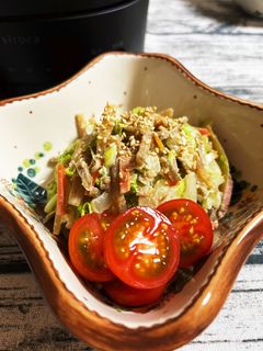 きんぴらごぼうのデリ風サラダ-レシピのメイン写真