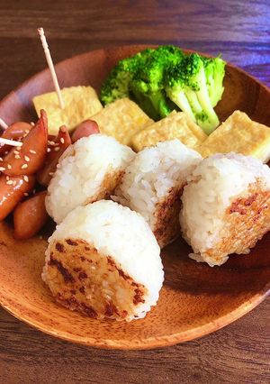 ミニ焼きおにぎりプレート-レシピのメイン写真