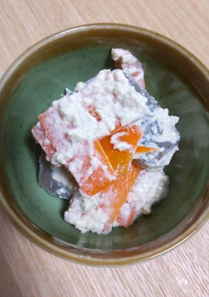にんじんとこんにゃくの濃厚白和え-レシピのメイン写真