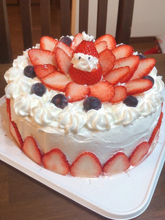 2021年 クリスマスケーキ-レシピのメイン写真
