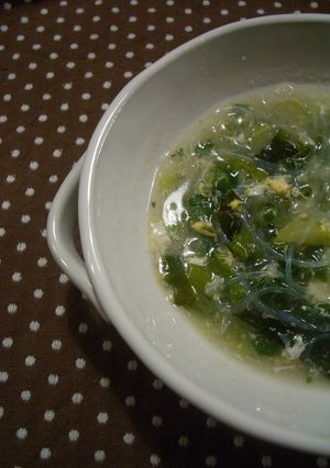 大根の葉っぱと皮のおいしいスープ-レシピのメイン写真