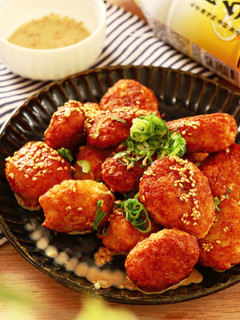 マヨポンだれの和風お豆腐ナゲット-レシピのメイン写真