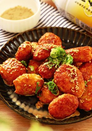 マヨポンだれの和風お豆腐ナゲット-レシピのメイン写真