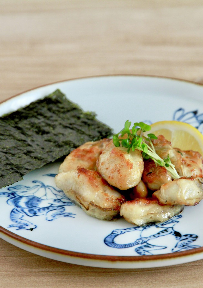 牡蠣のソテーの海苔巻き-レシピのメイン写真