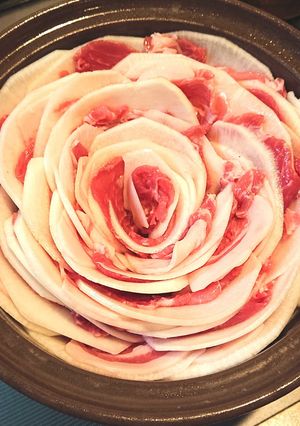 【野菜ソムリエ】聖護院かぶミルフィーユ鍋-レシピのメイン写真