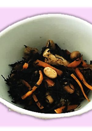 大豆とひじきの煮物-レシピのメイン写真