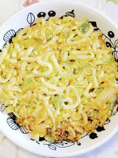 うどんチヂミ-レシピのメイン写真