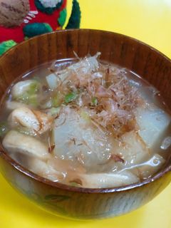 冬瓜の味噌汁-レシピのメイン写真