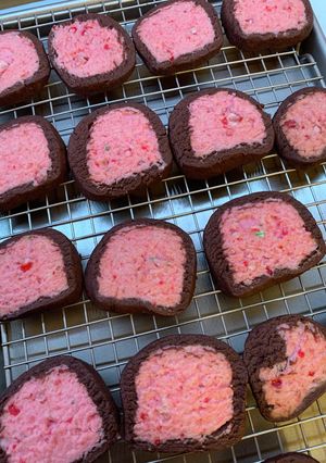 Candy cane cookies-レシピのメイン写真