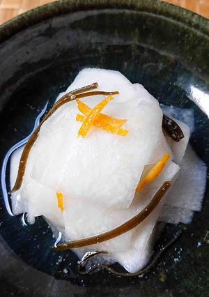 【野菜ソムリエ】聖護院かぶ簡単千枚漬-レシピのメイン写真