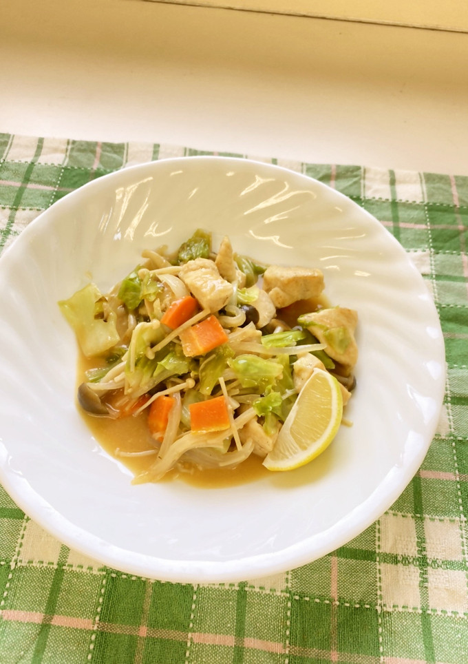 鶏のちゃんちゃん焼き-レシピのメイン写真