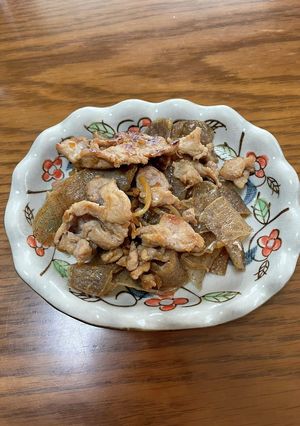 まるで干し肉！？こんにゃくの生姜焼き-レシピのメイン写真