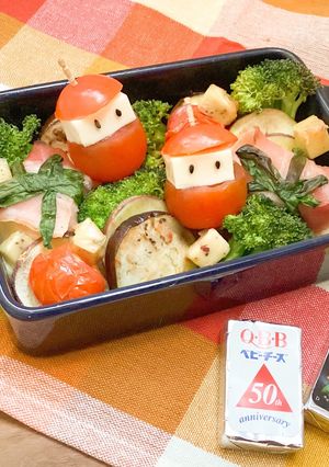 ベビチサンタとプレゼントのグリル焼き-レシピのメイン写真