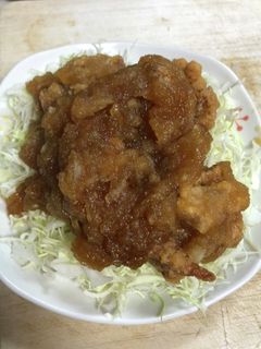 余った唐揚げをみぞれ煮リメイク-レシピのメイン写真
