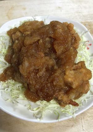 余った唐揚げをみぞれ煮リメイク-レシピのメイン写真