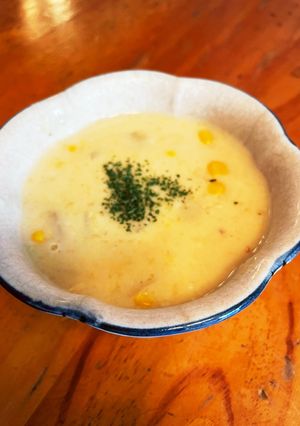 シャキっとWコーンスープ　骨元気　野菜◎-レシピのメイン写真