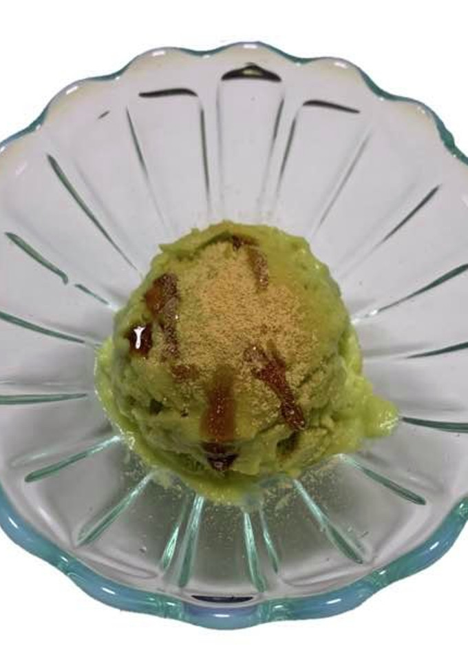 信玄餅風！和ぼかどアイス-レシピのメイン写真
