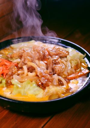 もちもちとろとろ食感!焼きうどんを極める-レシピのメイン写真