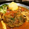 クリスマスに☆トマト煮込みハンバーグ♪