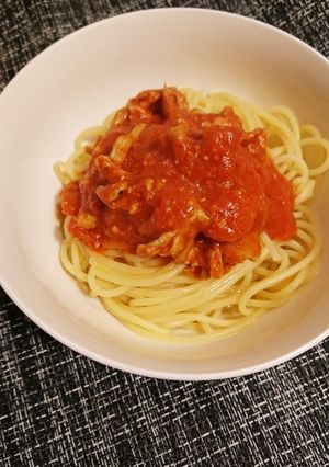 炒め物残りde-パスタ-レシピのメイン写真
