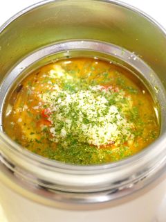 【スープジャー】オニオンカレースープ-レシピのメイン写真