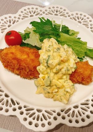 和風タルタルでいただく絶品鮭フライ-レシピのメイン写真