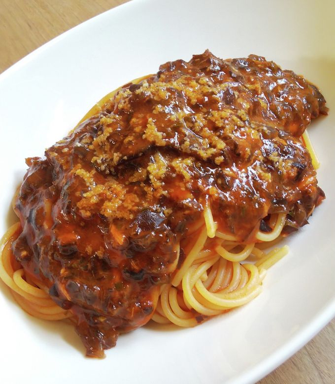 生キクラゲのとろみを利用したトマトパスタ-レシピのメイン写真