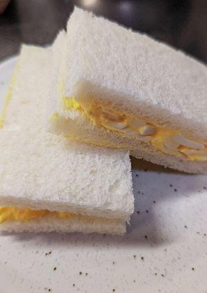 ふわふわタマゴサンド-レシピのメイン写真