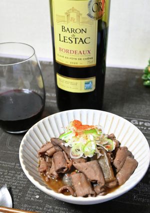 赤ワインモツ煮-レシピのメイン写真