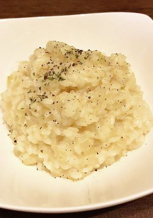 シンプルなチーズリゾット-レシピのメイン写真