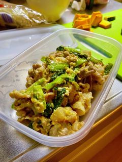 味噌マヨで!豚肉の卵炒め-レシピのメイン写真