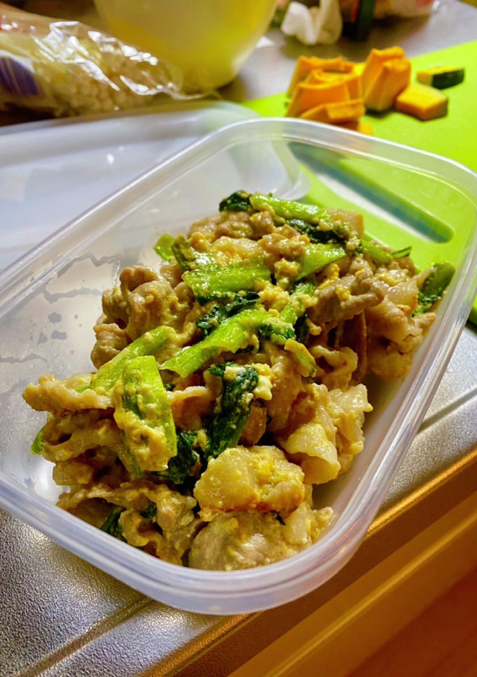 味噌マヨで！豚肉の卵炒め-レシピのメイン写真