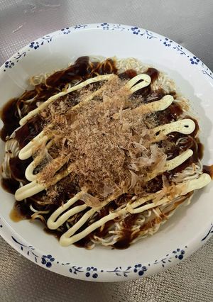 焼き温麺-レシピのメイン写真