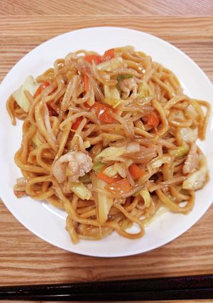 もちもち太麺♪中華焼きそば-レシピのメイン写真