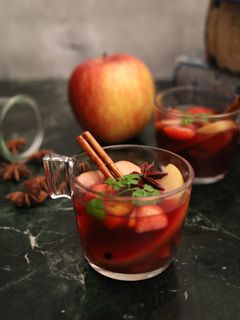 ノンアル!りんごのホットサングリア -レシピのメイン写真