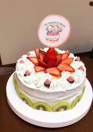 ひな祭りケーキ　2020-レシピのメイン写真