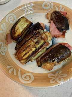 茄子とベーコンチーズの挟み焼き-レシピのメイン写真