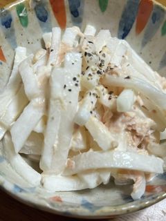 簡単!かぶとツナのサラダ-レシピのメイン写真
