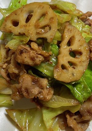 豚肉とキャベツのうま味噌炒め-レシピのメイン写真