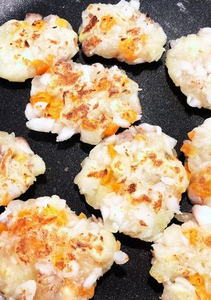 離乳食後期以降〜たらバーグ〜-レシピのメイン写真