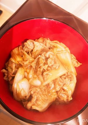白菜と牛肉のあんかけ-レシピのメイン写真