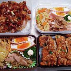 รูปของ 高校生息子、旦那弁当(12/21)