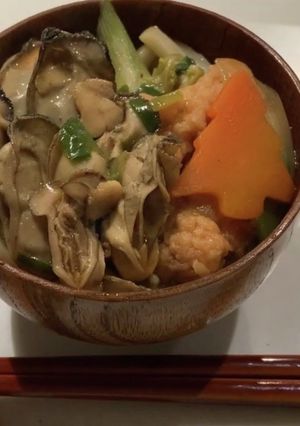 【クリスマス】すき焼き風牡蠣鍋-レシピのメイン写真