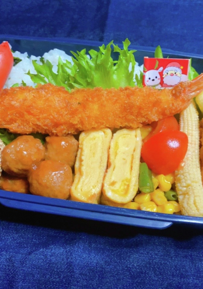 時短お弁当盛り付け記録　次男-レシピのメイン写真