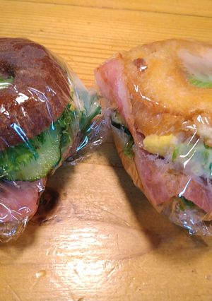 ドーナツのＢＬＴサンド-レシピのメイン写真
