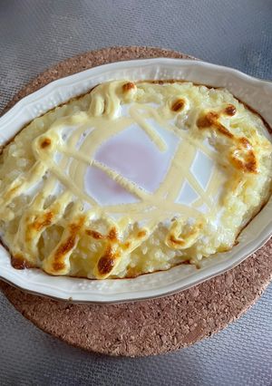 コーンスープとご飯で♪-レシピのメイン写真