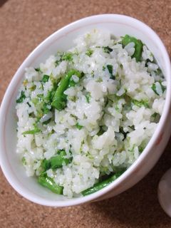 ズボラ(笑)菜の花の混ぜご飯-レシピのメイン写真