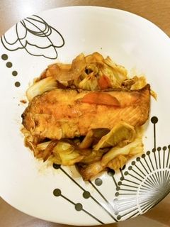 鮭のちゃんちゃん焼き-レシピのメイン写真